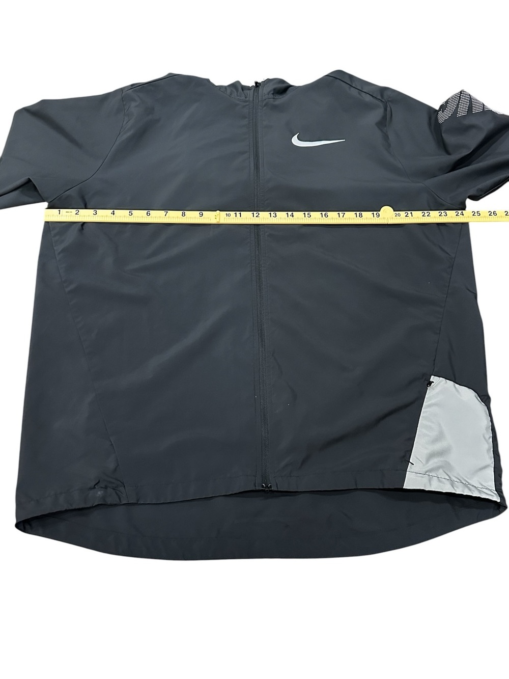 Nike Men’s Sportswear City Core Hooded Running Jacket Windbreaker Black Large - Picture 7 of 8